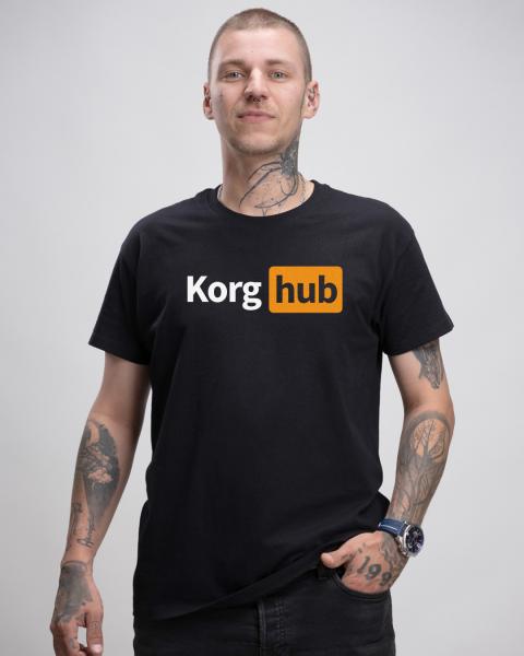 Korg Hub - Herren Basic T-Shirt