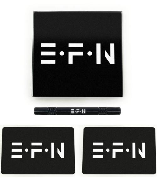 EFN - 10x10 Echtglas Brettchen mit Röhrchen & Karten, robust, kratzfest