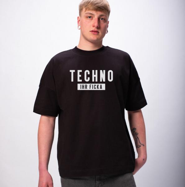 Techno Ficka Unisex Premium Oversize T-Shirt