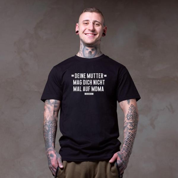 Deine Mutter - Premium Herren T-Shirt aus Bio-Baumwolle
