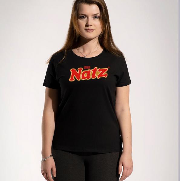 Natz Damen T-Shirt mit Rundhalsschnitt