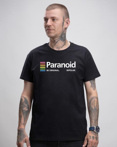 Paranoid Herren Basic T-Shirt - Karl Linienfeld