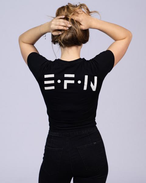 EFN Logo Girls Crop Top T-Shirt