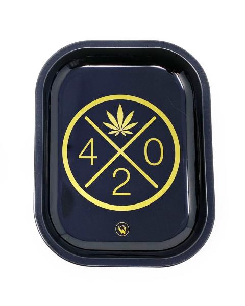 420 Gold - Rolling Tray Micro von FIRE-FLOW™