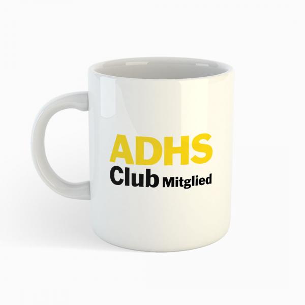 ADHS Club Weiße Tasse