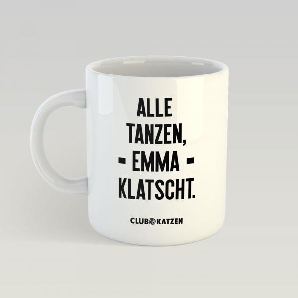 Emma Klatscht - Weiße Tasse