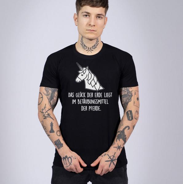 Das Glück der Erde Herren T-Shirt mit Rundhalsausschnitt