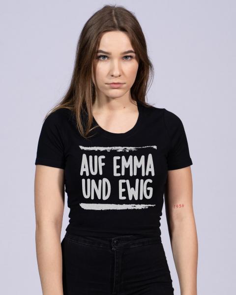 Auf Emma und Ewig Girls Crop Top T-Shirt