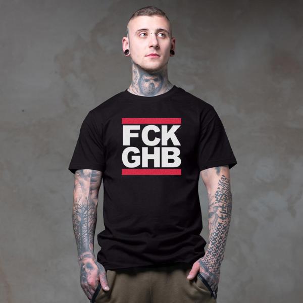 FCK GHB - Herren T-Shirt aus Bio-Baumwolle