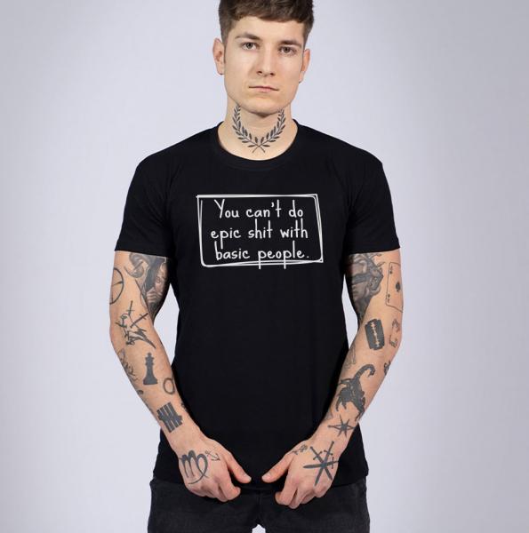 Epic Shit Herren T-Shirt mit Rundhalsausschnitt
